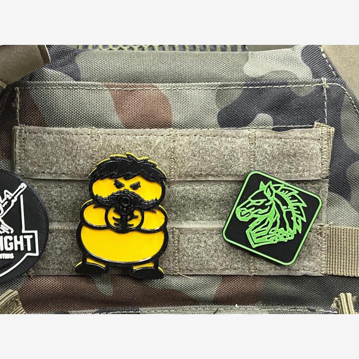 Custom velcro patcheja (3d tulostettuja)