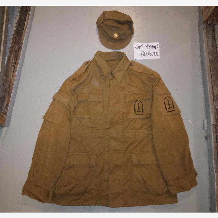 Obr.1988 (M88) Afghanka takki ja lätsä.