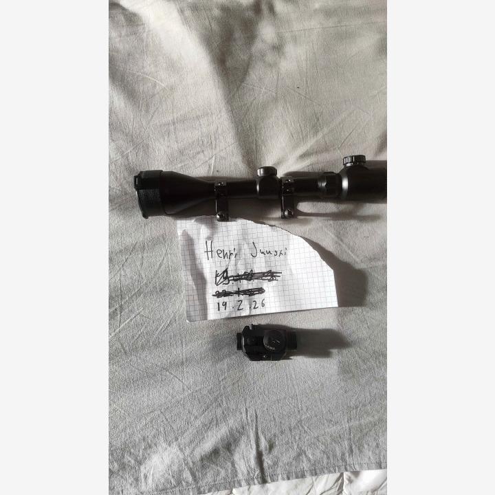 3-9x50E Kiikaritähtäin, valaistu