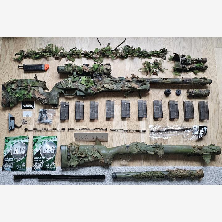 TRG42 SSG24 - Myydään myös osia
